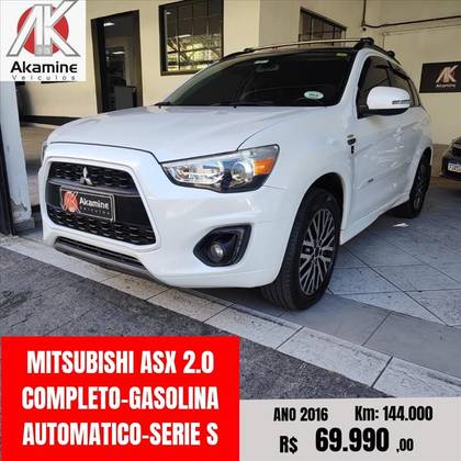 MITSUBISHI ASX 2.0 S 4X4 16V GASOLINA 4P AUTOMÁTICO MITSUBISHI ASX 2.0 S 4X4 16V GASOLINA 4P AUTOMÁTICO